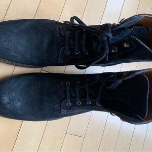 Mens, John Varvatos suede boots